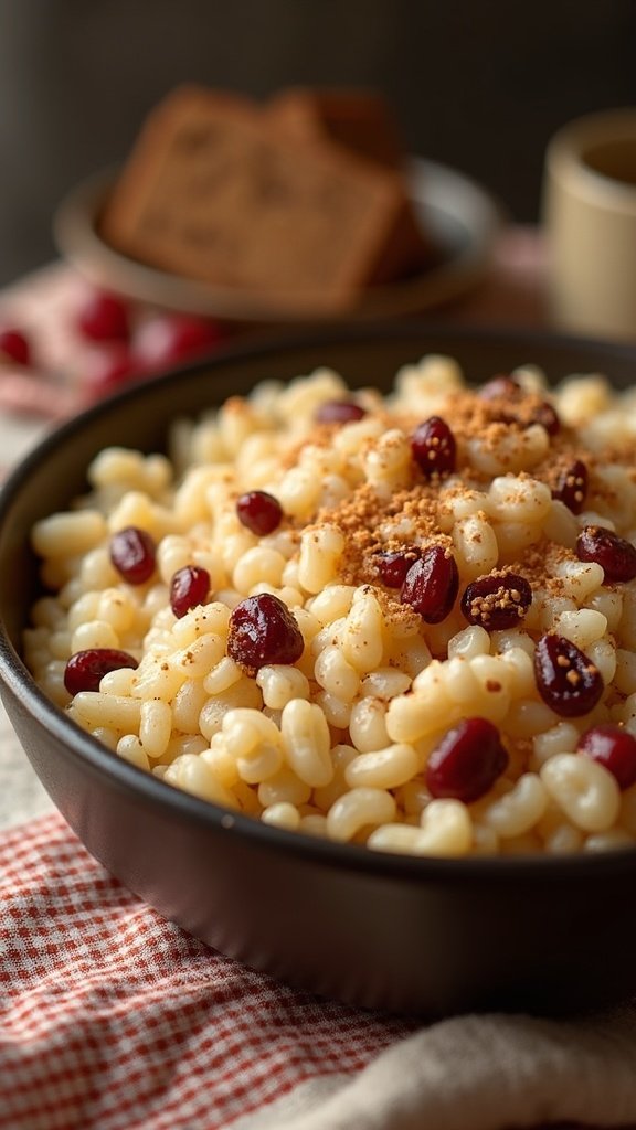 Cozy Cinnamon Raisin Breakfast Rice