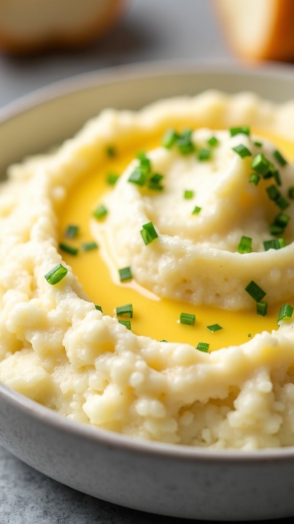 Creamy Mashed Cauliflower Side