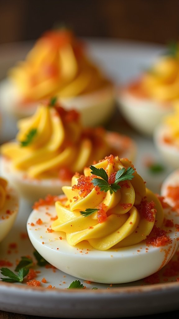 Deviled Eggs with a Spicy Twist