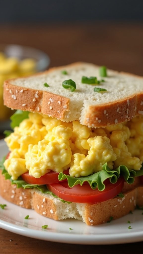 Egg Salad Sandwich Makeover