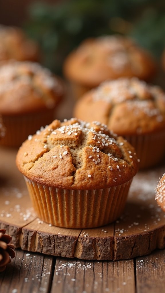 Gingerbread Muffins with Zest