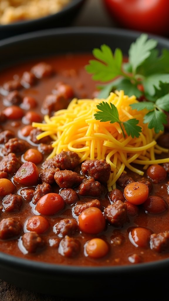 Hearty Ground Beef Chili Feast