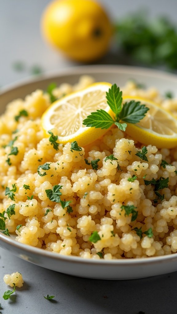 Lemon Herb Couscous Delight