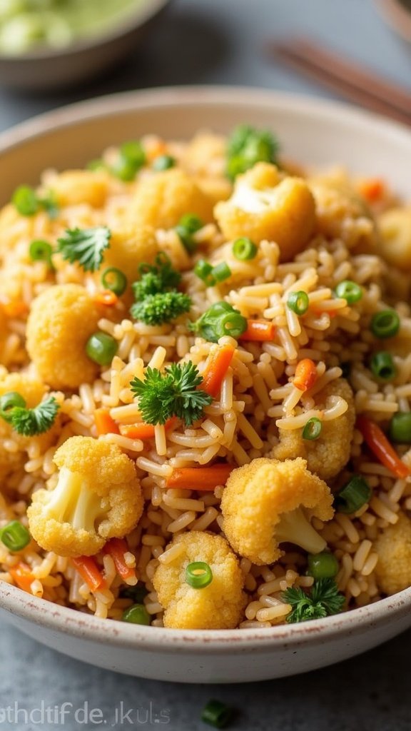 Low-Carb Cauliflower Fried Rice