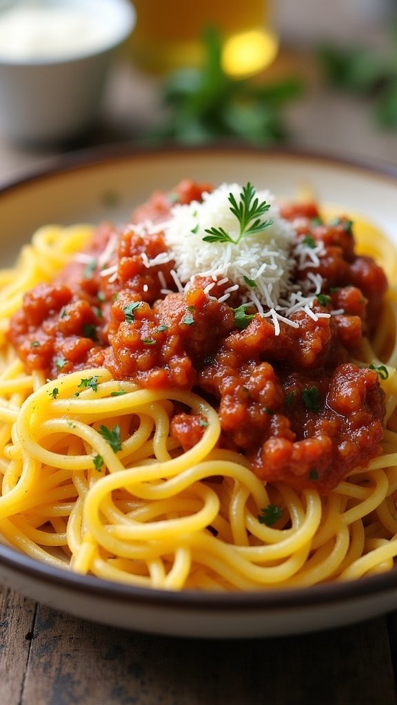 Low-Carb Spaghetti Squash Bolognese