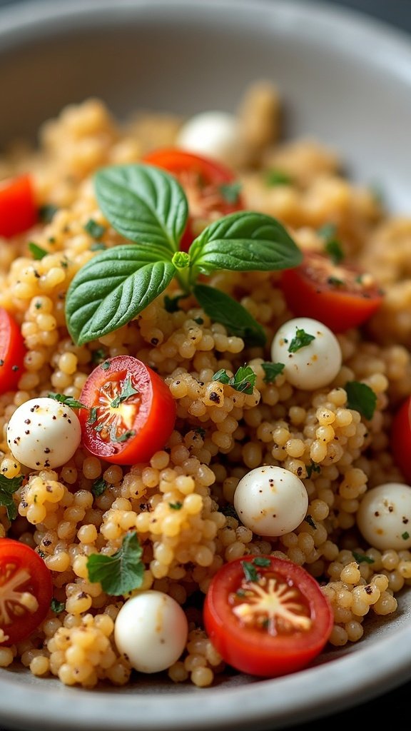 Mediterranean Couscous with Feta