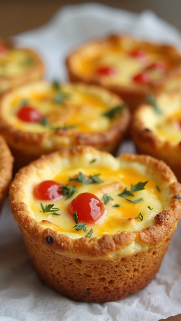 Mini Quiches for Quick Snacks
