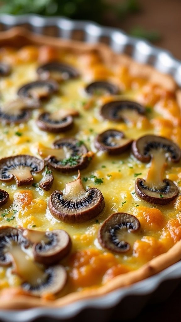 Mushroom Quiche: A Dinner Favorite