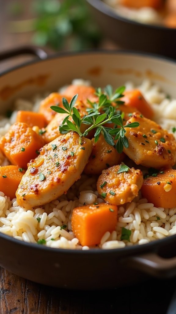 One-Pot Chicken and Rice Dinner