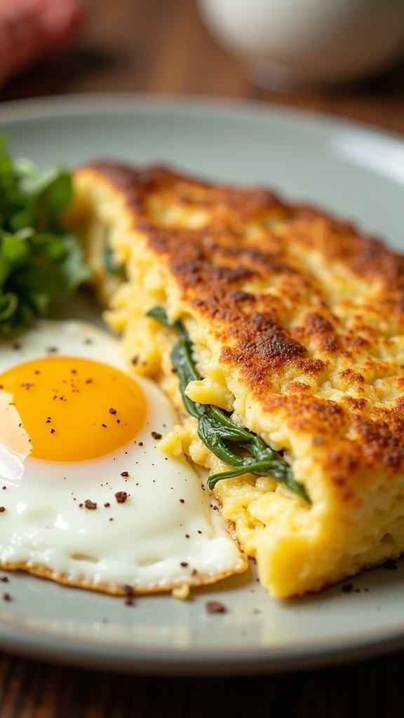 Protein-Packed Egg White Omelette