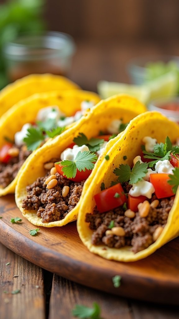 Quick Ground Beef Tacos