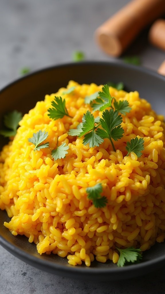 Quick Turmeric Rice for Immune Support