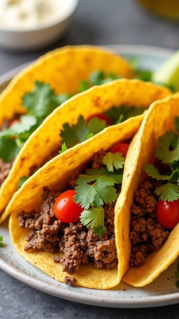 Quick Weeknight Ground Beef Tacos