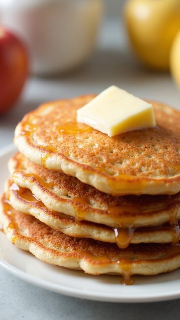 Quick and Easy Apple Fritter Pancakes