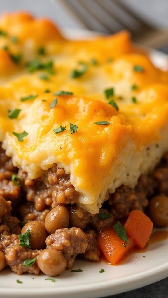 Savory Ground Beef Casserole