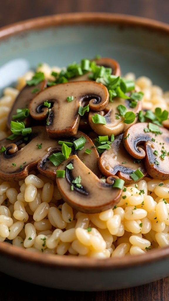 Savory Mushroom Risotto Delight
