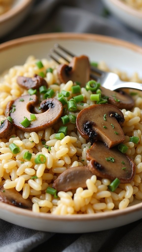 Savory Mushroom Risotto in 30 Minutes