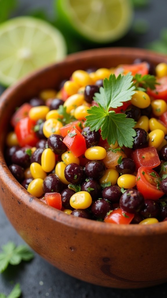 Spicy Black Bean Corn Salsa