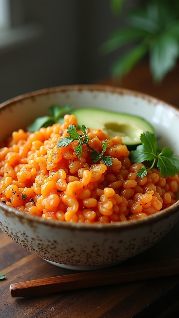 Spicy Coconut Rice Bowl