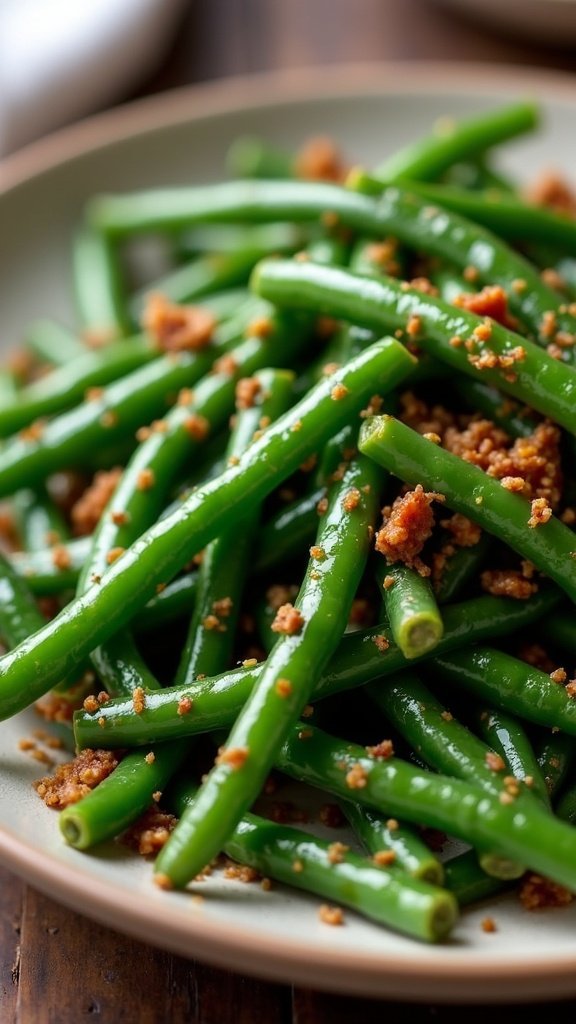 Spicy Sautéed Green Beans