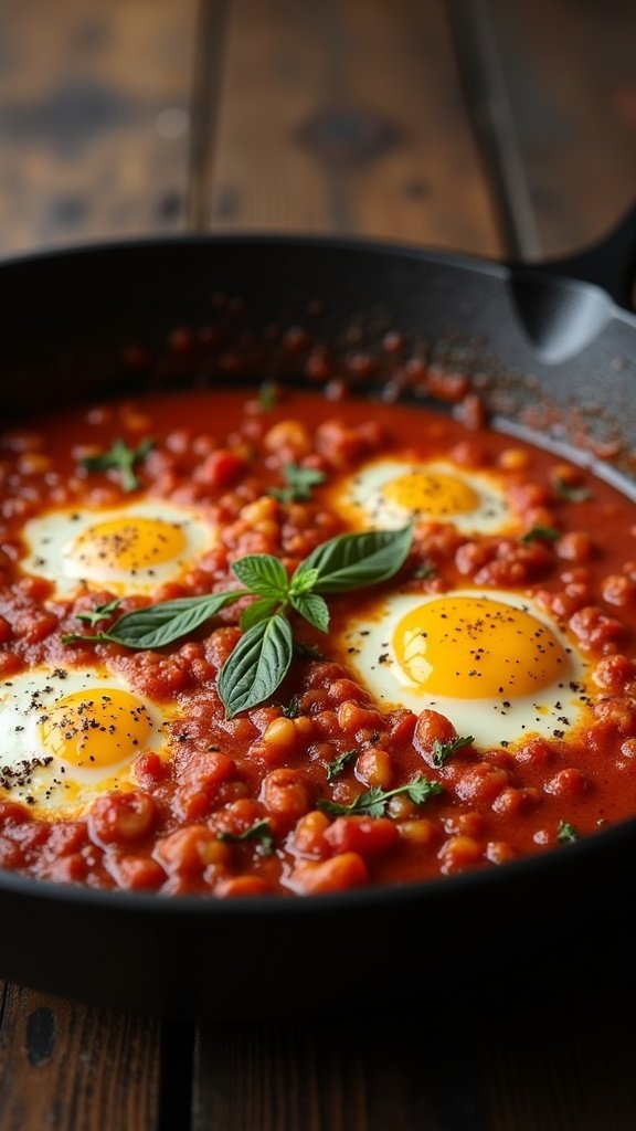 Spicy Shakshuka for Breakfast