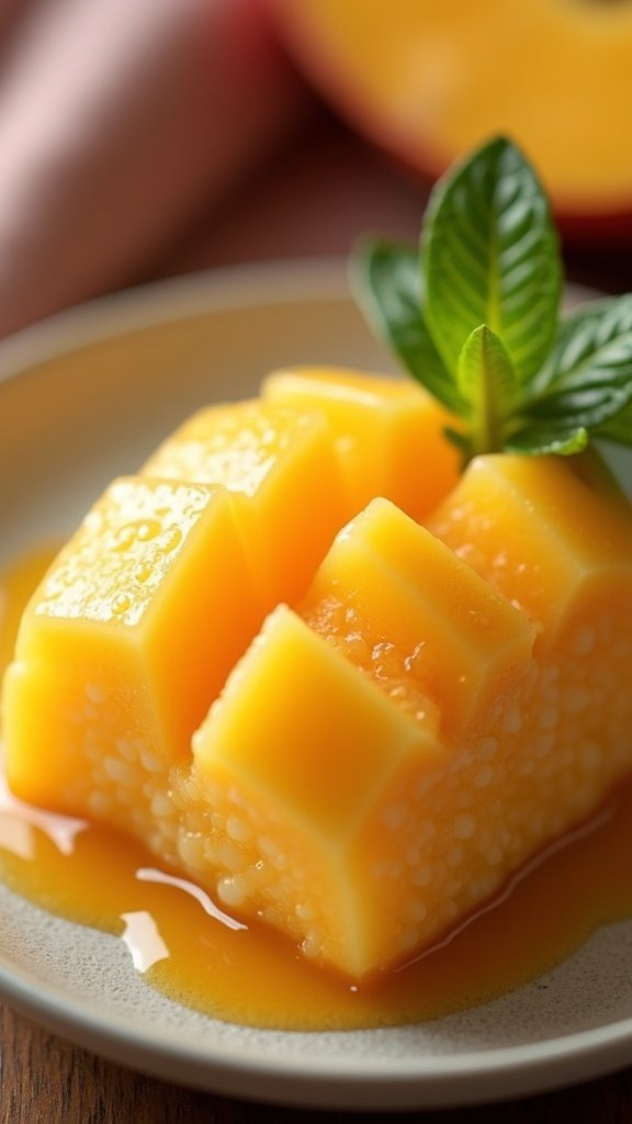 Sweet Mango Sticky Rice Treat