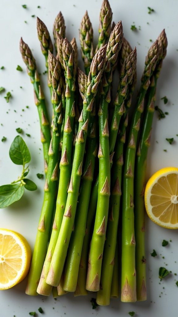 Tangy Lemon Herb Asparagus