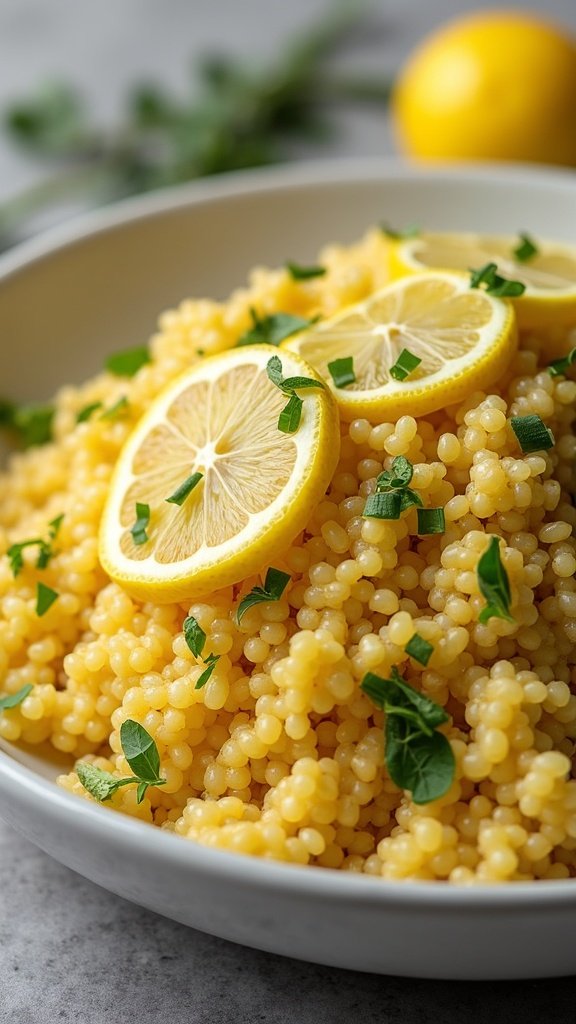 Tangy Lemon Herb Couscous