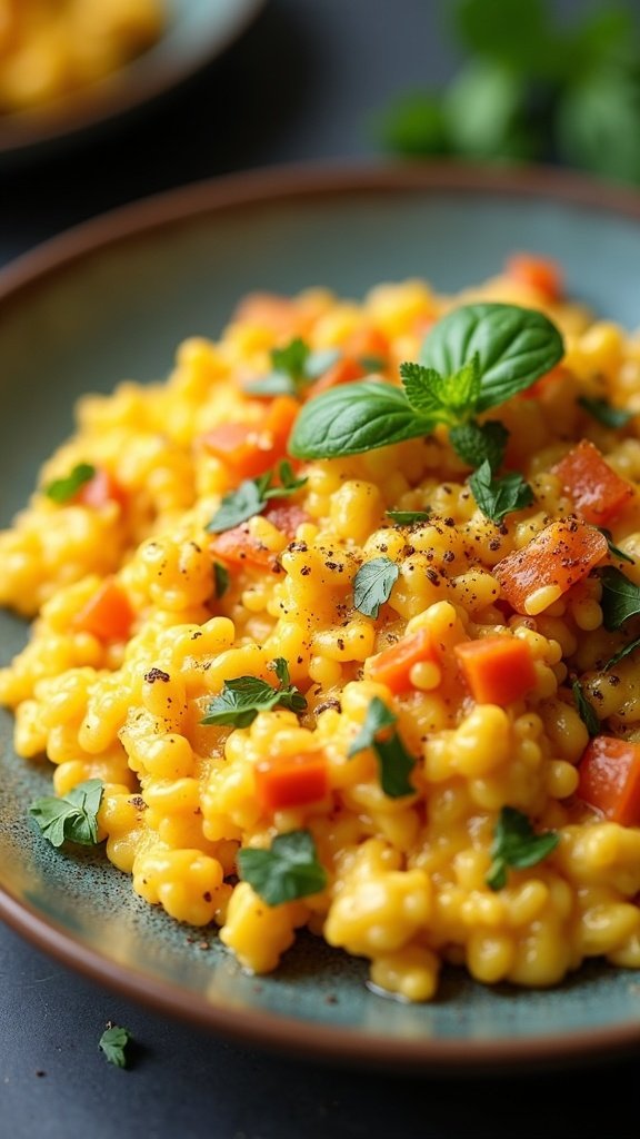 Vegan Eggless Scramble Magic