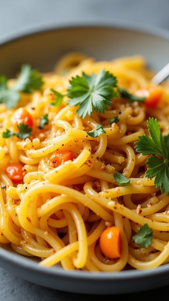 Vegan Spaghetti Squash Pad Thai