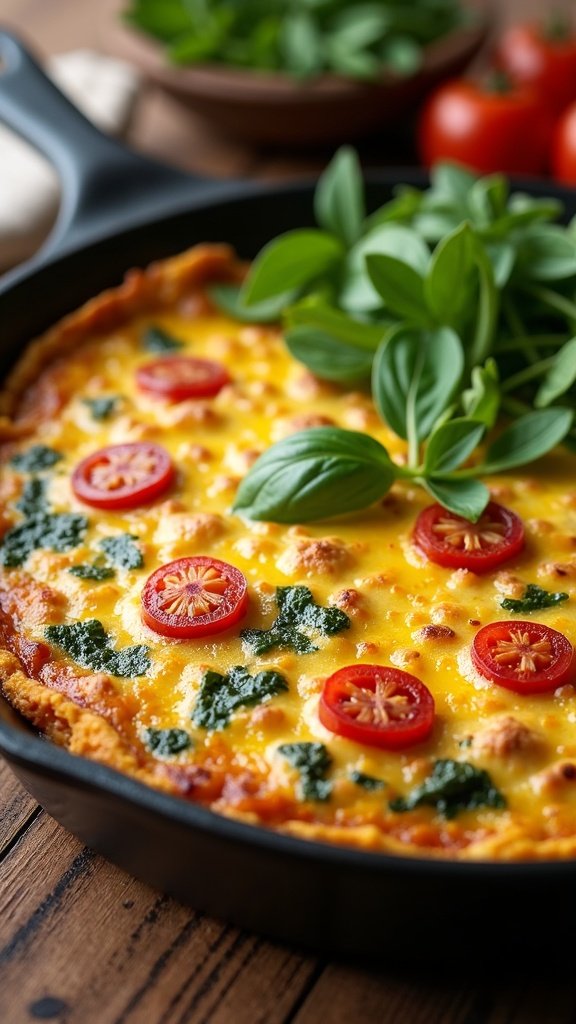 Vegetarian Frittata for Dinner