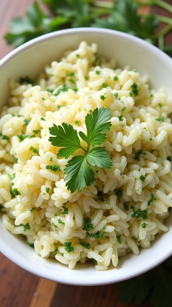 Zesty Lime Cilantro Rice Salad