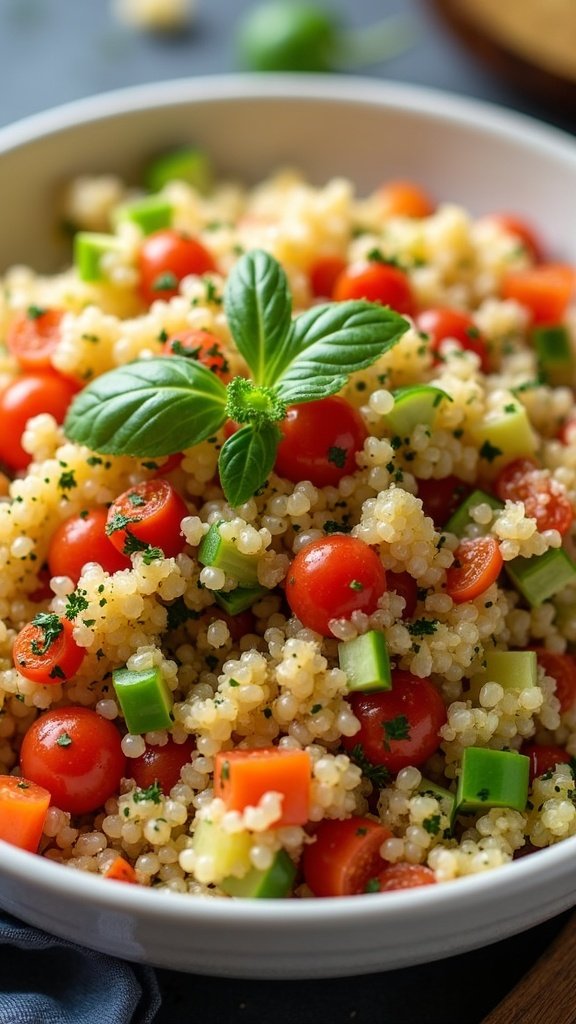 Zesty Quinoa Salad for BBQs