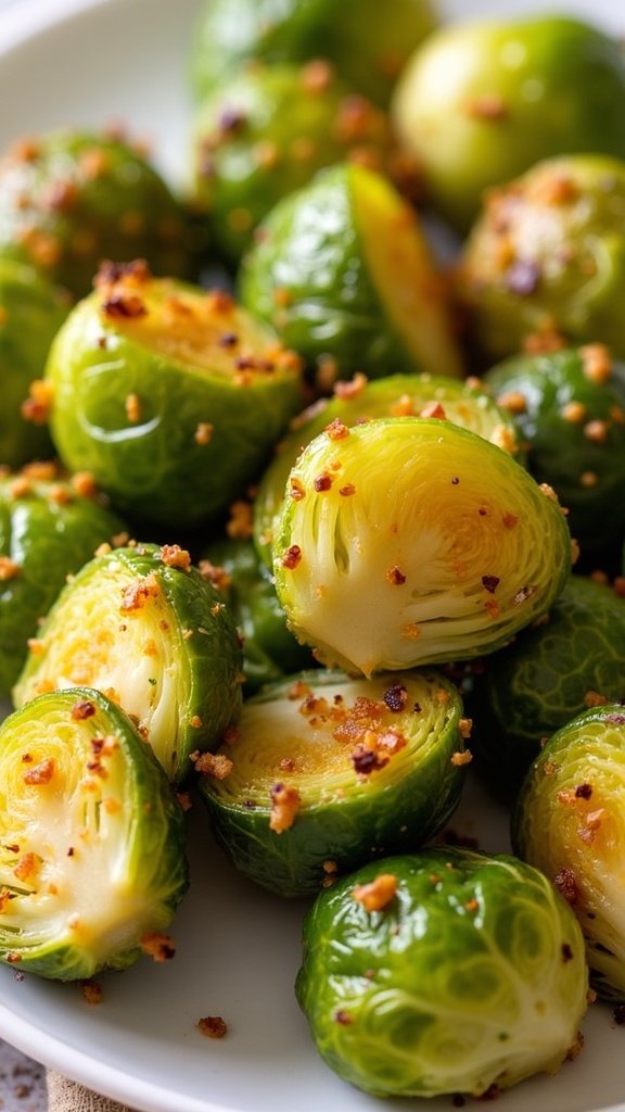 Crispy Air Fryer Brussels Sprouts