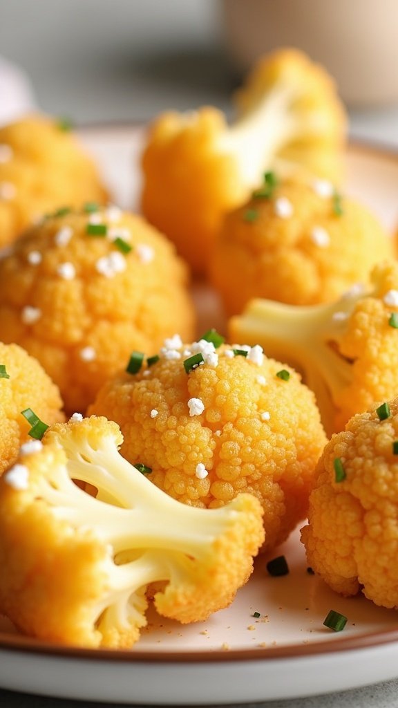 Crispy Cauliflower Bites for Parties