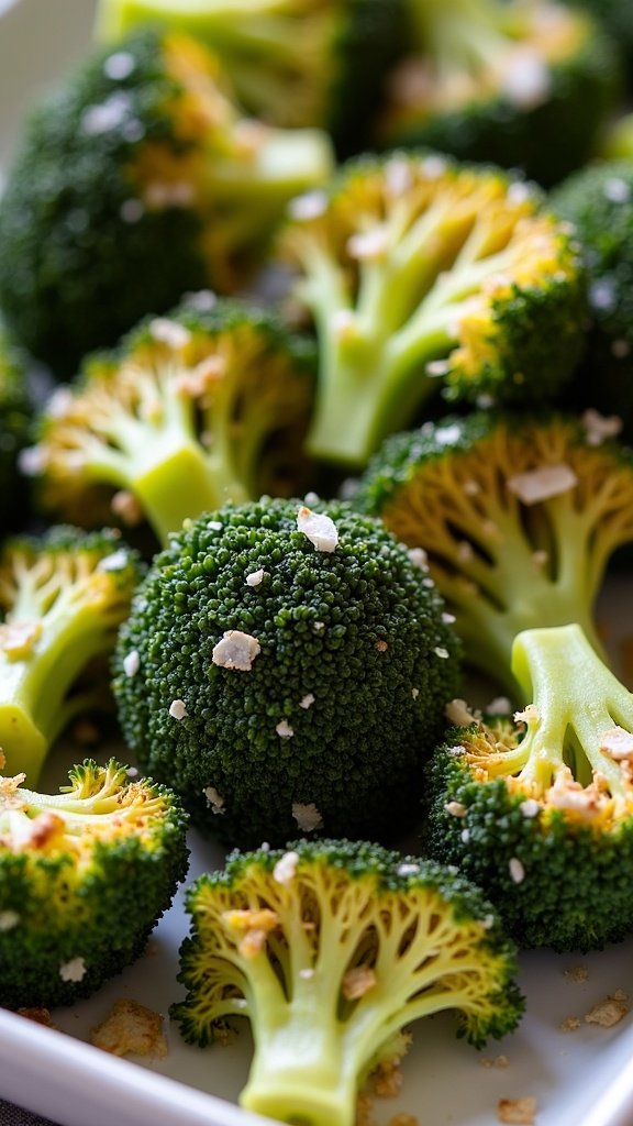 Garlic Parmesan Roasted Broccoli
