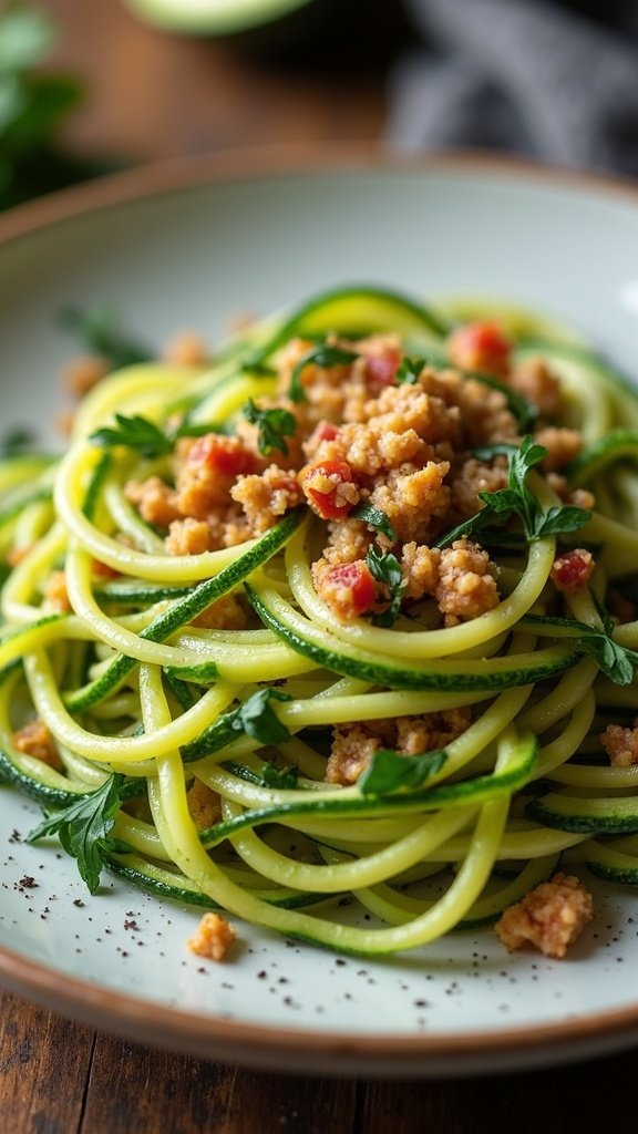 Low-Carb Zucchini Noodles Sidekick