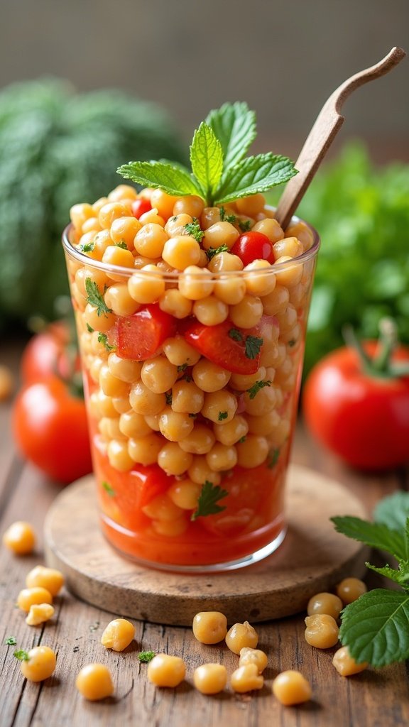 Mediterranean Chickpea Salad Refreshment