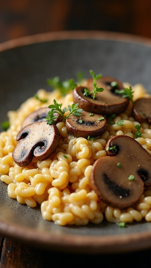 Savory Mushroom Risotto Elegance