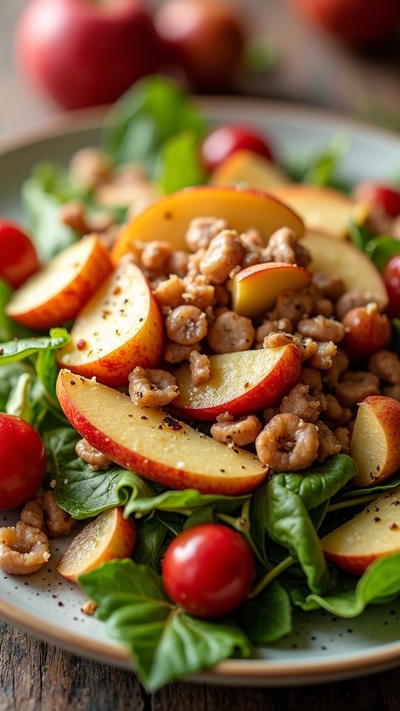 Autumn Harvest Apple Salad