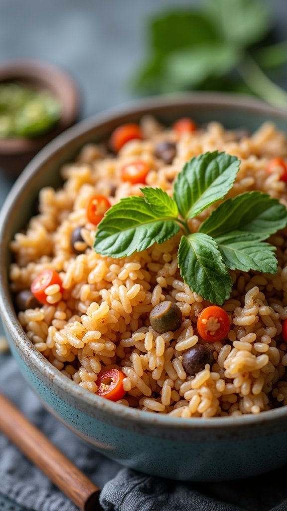 Brown Rice Bowl for a Healthy Start