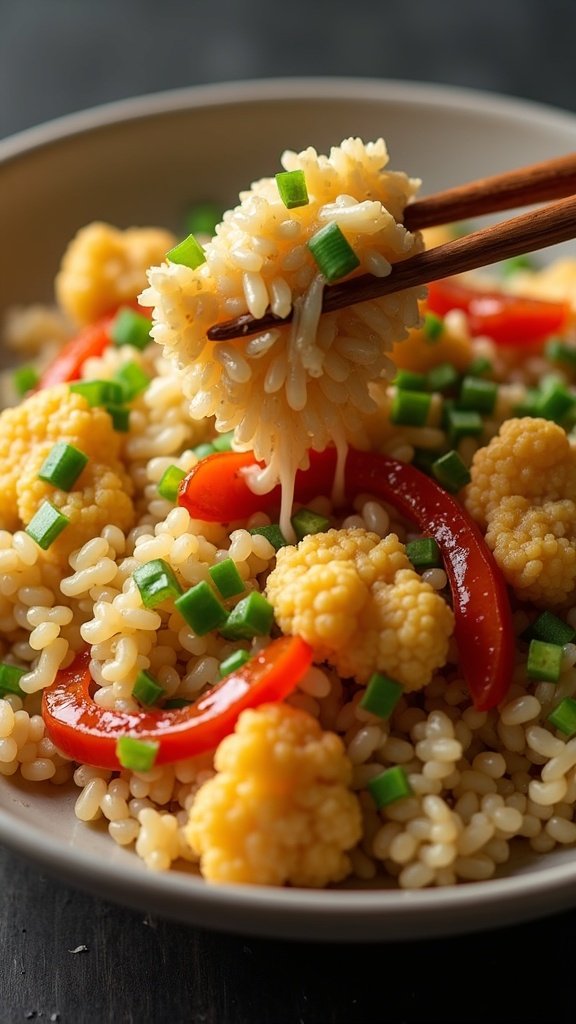 Cauliflower Rice Stir-Fry Sensation