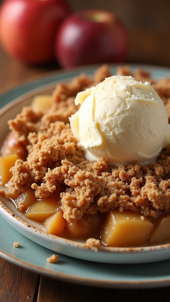 Classic Apple Crisp with a Twist