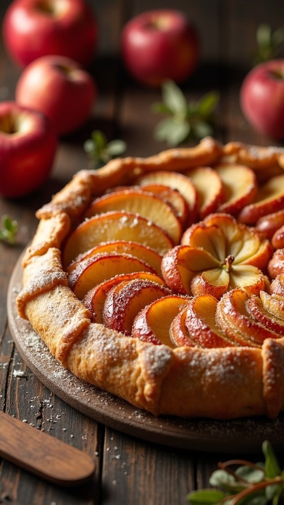 Classic Rustic Apple Galette