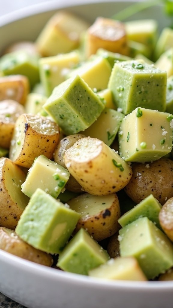 Creamy Avocado Potato Salad