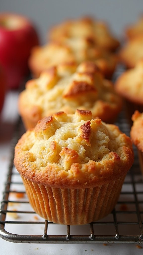 Crisp Apple Breakfast Muffins