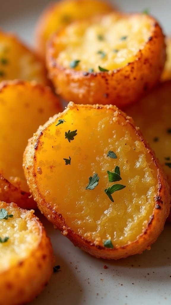 Crispy Parmesan Potato Wedges