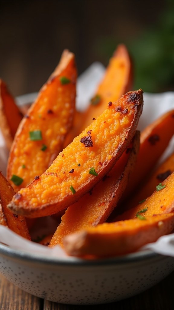 Crispy Sweet Potato Wedges Magic