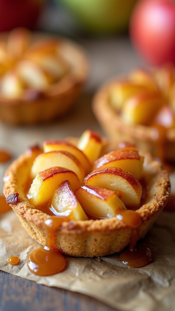 Easy Caramel Apple Tartlets