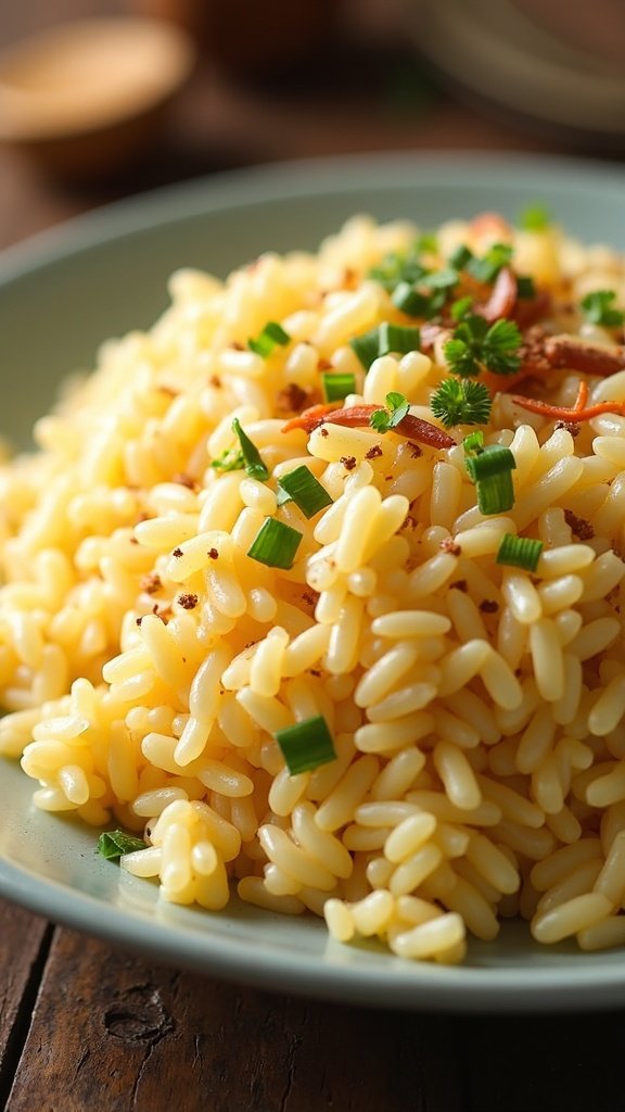 Easy Garlic Butter Rice Side